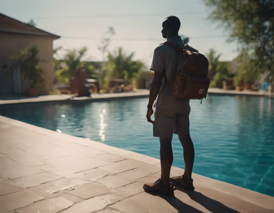 Mi mochila y la piscina lasciva