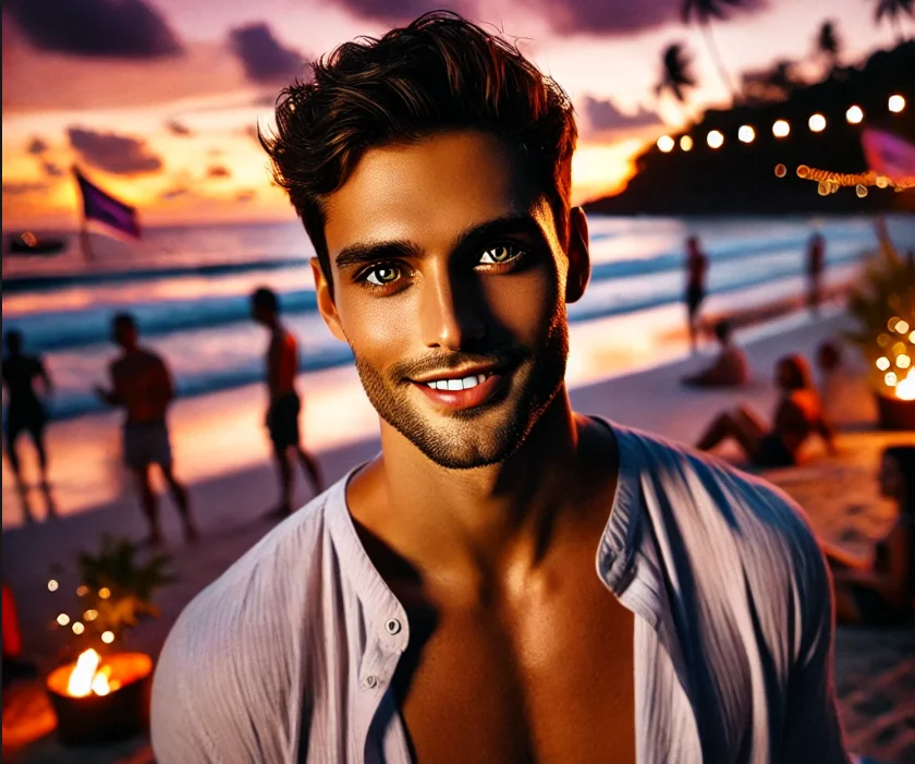 Fiesta en la playa