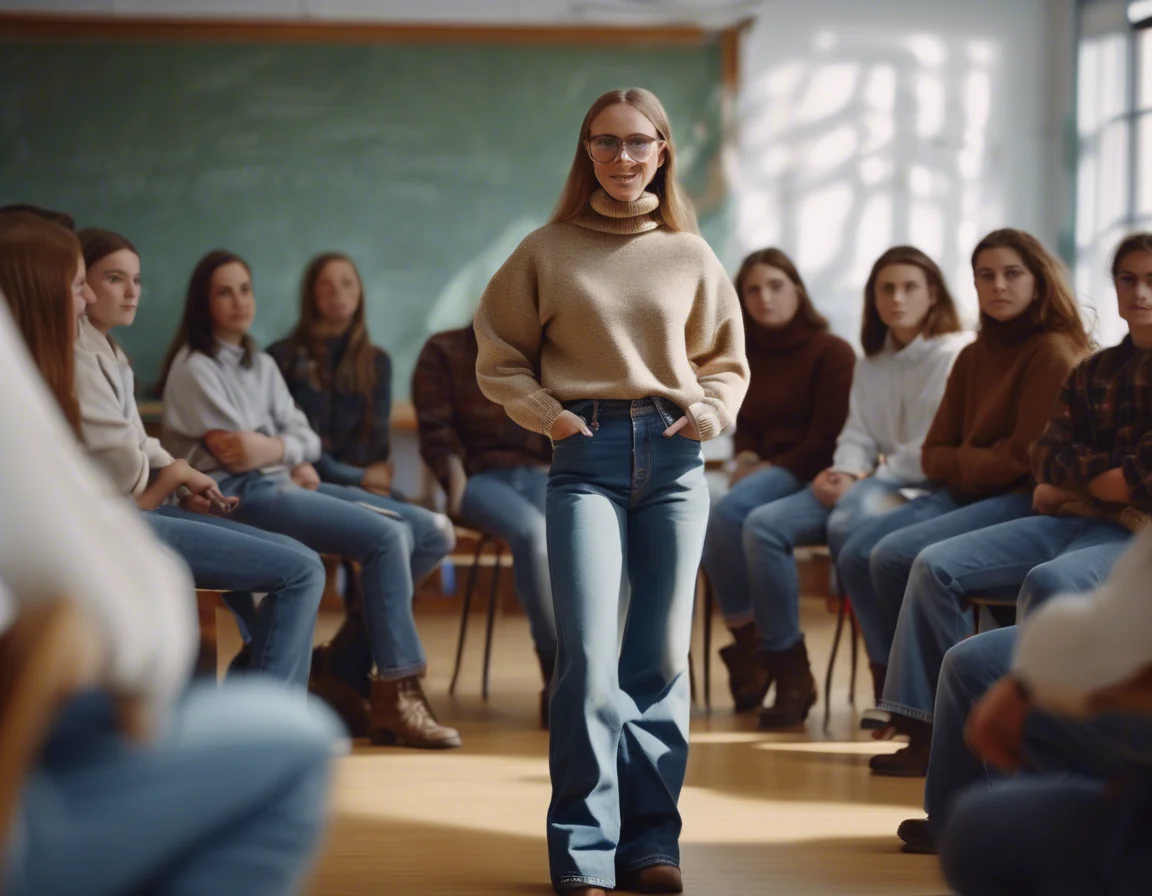 La profesora