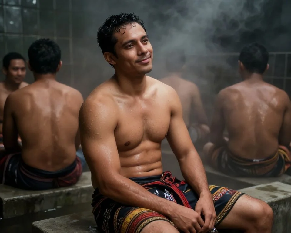 Mi primera vez en el sauna