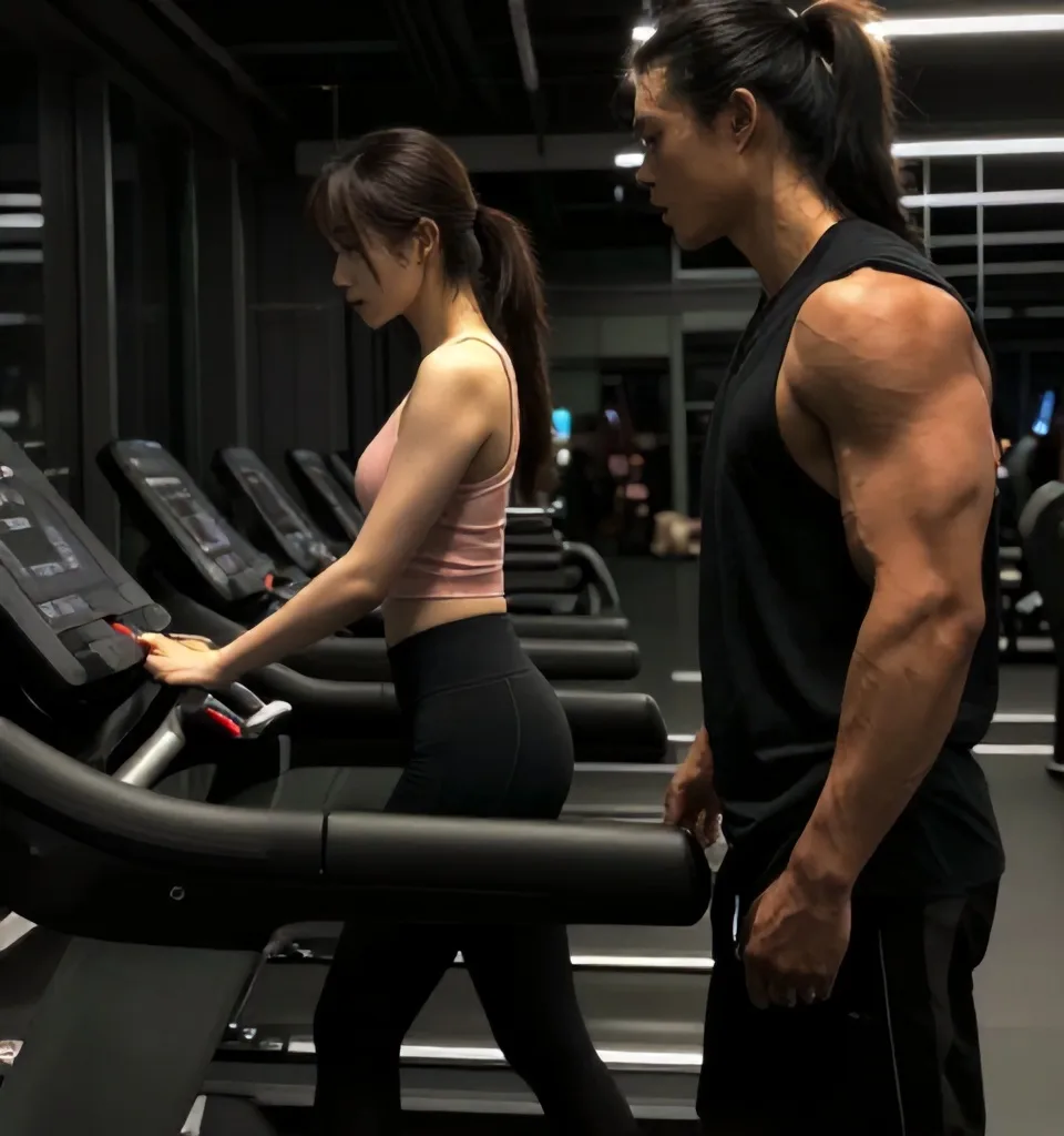 Överaskning på gymmet