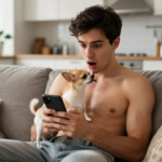 Mi primera vez con la perrita de mi novia