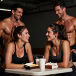 Dos para dos depues del gym divertidos los 4
